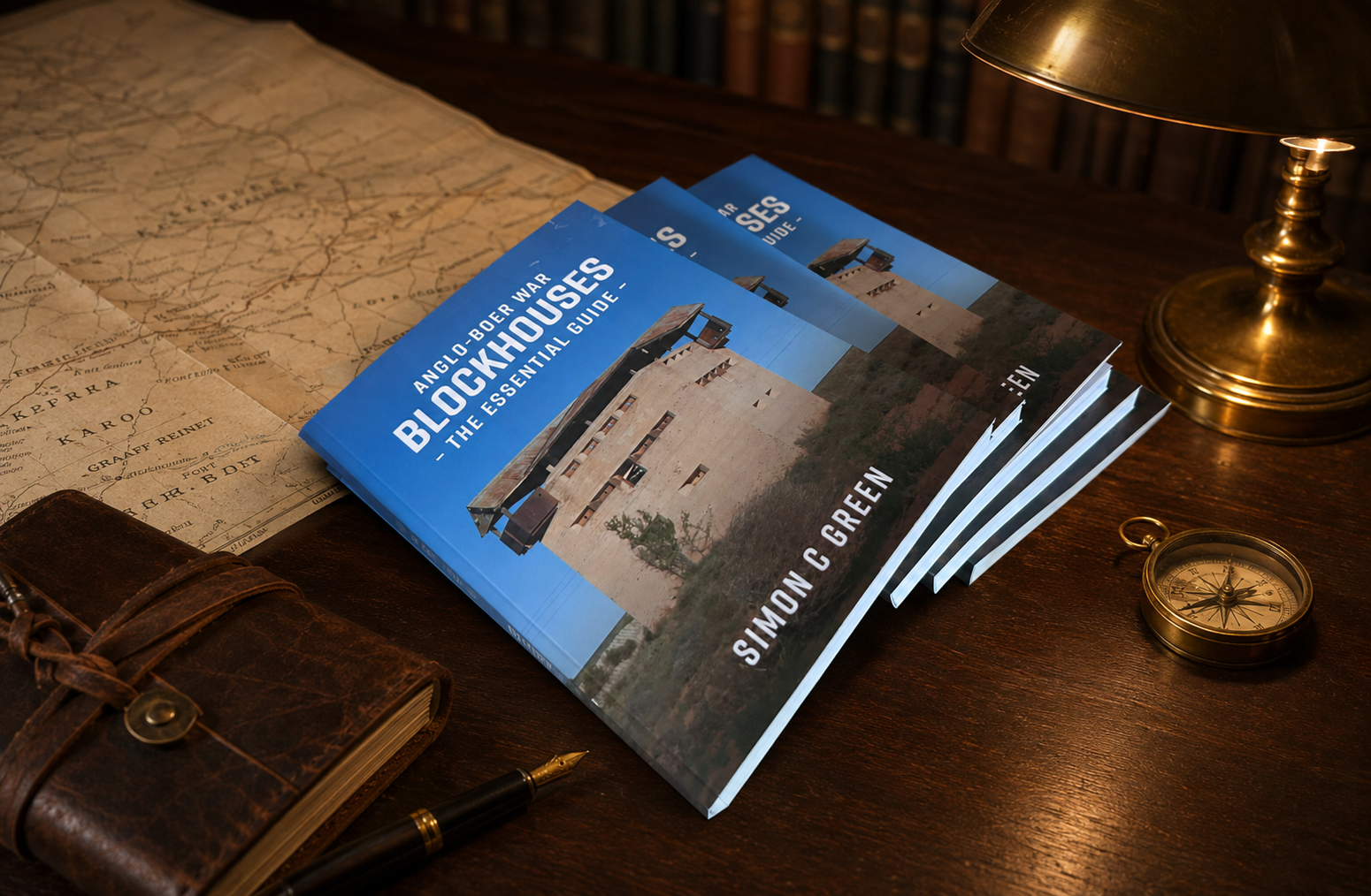 Simon C Green Anglo-Boer War Blockhouses restaged portfolio piece.
